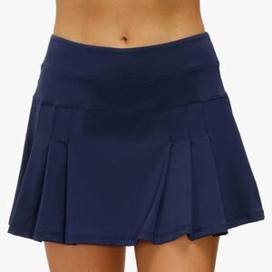 Navy Tennis Skirt - Medium